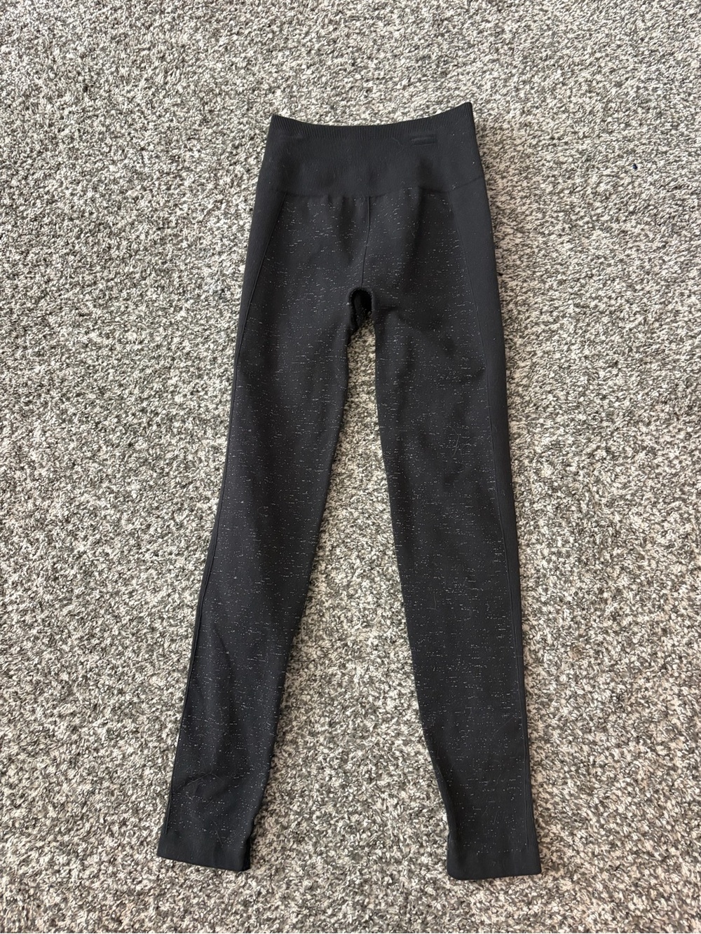 Black spotted lululemon Leggings